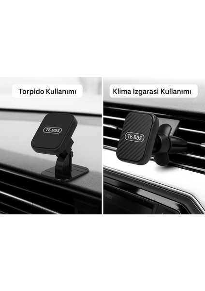 Çift Fonksiyonlu Hem Klimalığa Hem Topridoya Takılabilen Araç Içi Telefon Tutucu fiyatları