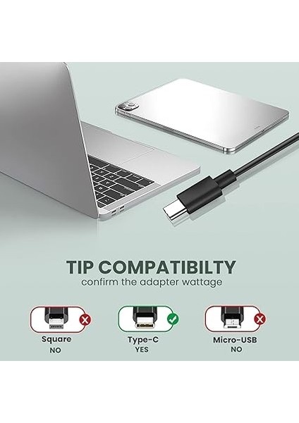 Usb-C Adaptör Şarj Cihazı Dell Xps 12 9250 Xps 13 9350 9360 9365 9370 9380 Latitude 7275 7370 5175 5285 5290 7390 Chromebook 3500 3400 3100 3300 5400 5500 7200 LA45NM150 LA45NM121 modelleri
