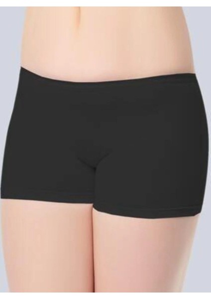 Kadın 3 Lü Paket Penye Kumaş Likralı Pantolon Boxer Şort Yeni Sezon