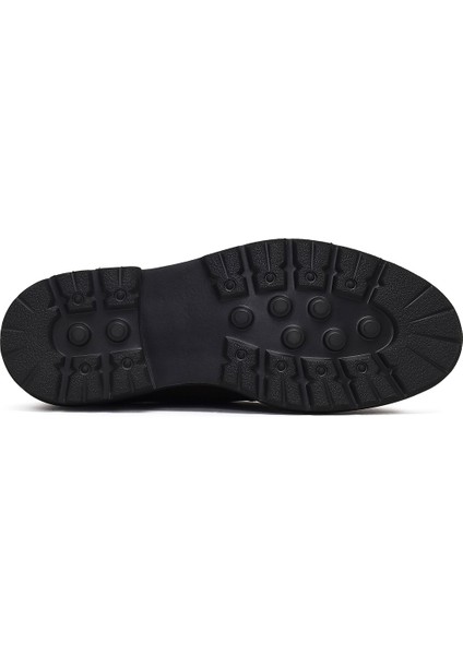 Erkek Kahverengi Bağcıklı Kalın Tabanlı Süet Deri Casual Ayakkabı 25WFD722010 fırsatları