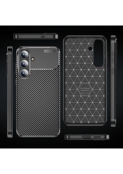 Galaxy S25 Fe Kılıf Mrsa Negro Silikon Kapak - Siyah