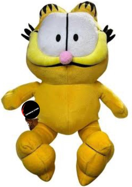 Garfield Peluş Oyuncak 45 cm Büyük Boy Hediyelik Uykucu Uyku Arkadaşı