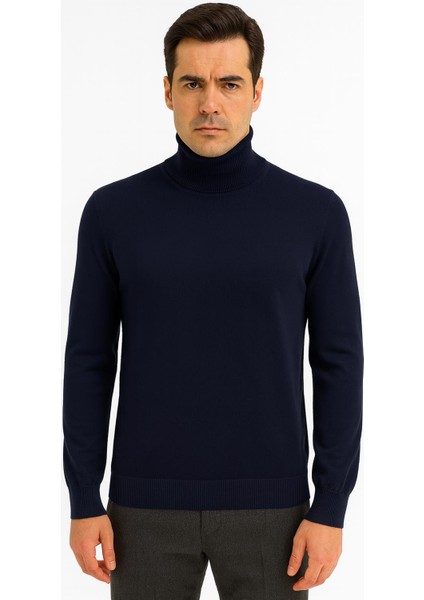 Huffa Erkek Slim Fit Boğazlı Erkek TRIKO-7430