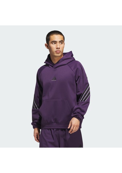 Performance JW2859 Adidas Basketball Crazy Warm Fleece Hoodie