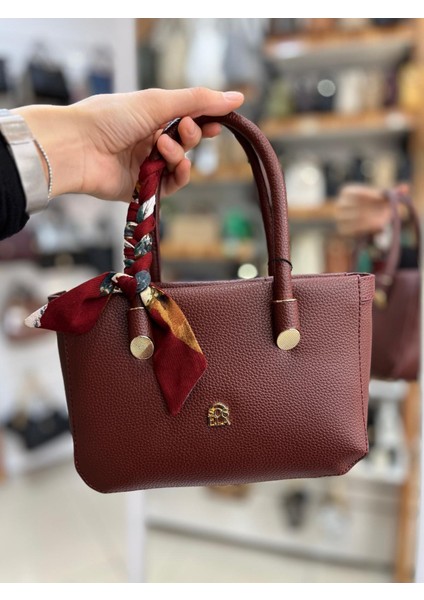 67-8123 Kadın Omuz ve Kol Çanta-Bordo