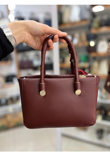 67-8123 Kadın Omuz ve Kol Çanta-Bordo fiyatları