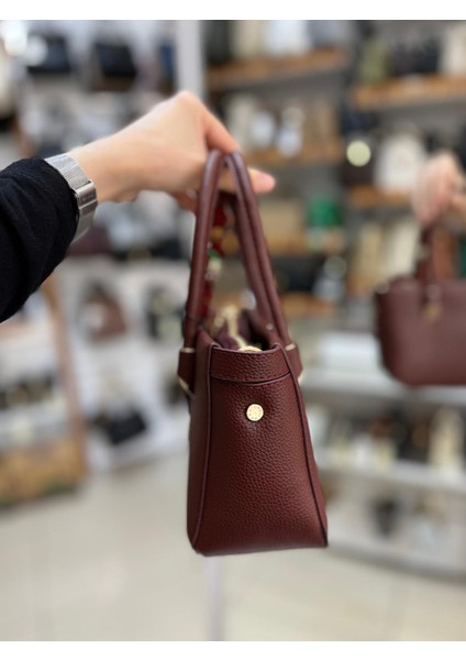 67-8123 Kadın Omuz ve Kol Çanta-Bordo fırsatları