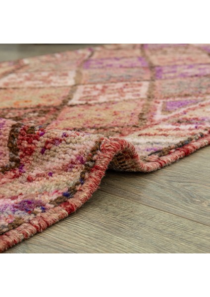 Lonice Geometrik Desenli Herki Yolluk 70X415 cm fırsatları