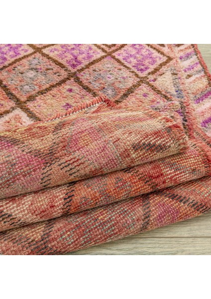 Lonice Geometrik Desenli Herki Yolluk 70X415 cm