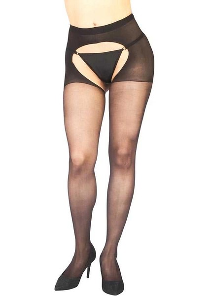 Özel Bölgesi Açık Fantazi Külotlu Çorap