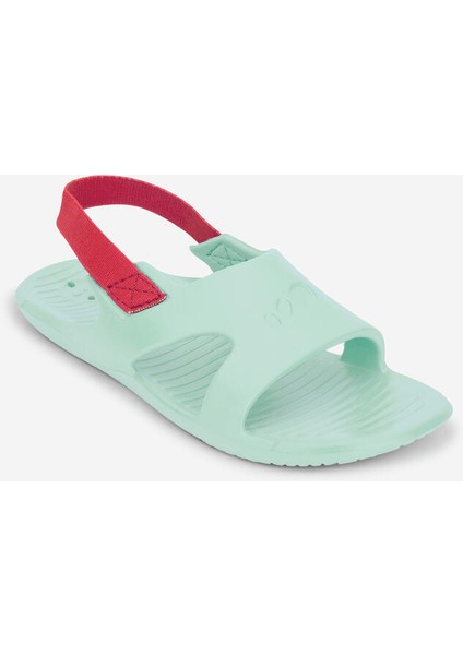 Çocuk Sandalet - Mavi/Yeşil - Slap 100 - 31/32