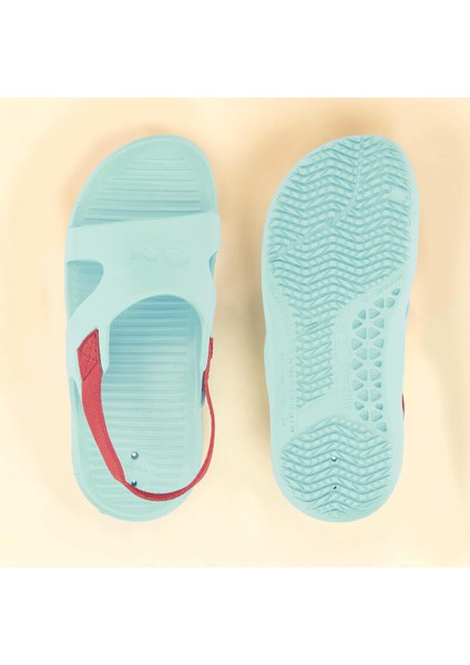 Çocuk Sandalet - Mavi/Yeşil - Slap 100 - 31/32 modelleri