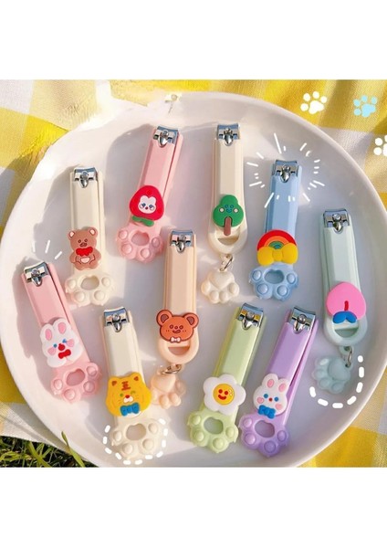 Figürlü Renkli Bebek Çocuk Tırnak Makası 1 Adet fırsatları