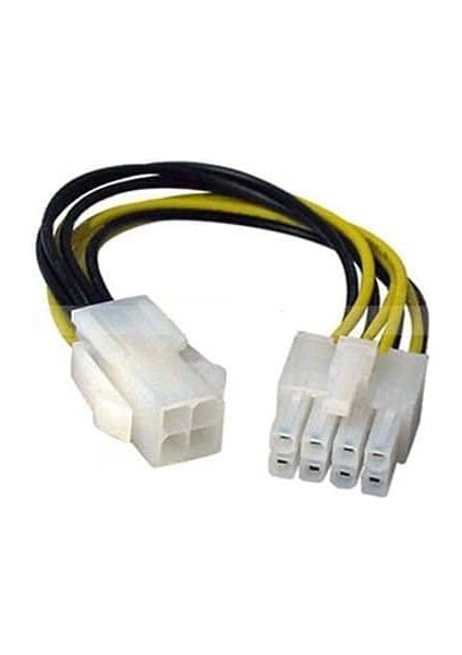 4 Pin Dişi Power 8 Pin Erkek Power Çevirici 4pin 8pin Eps Power