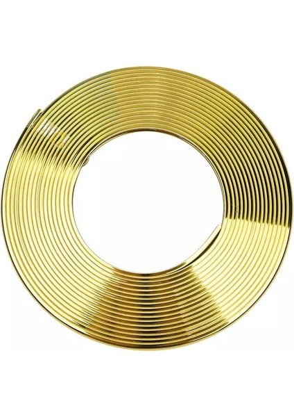 Araç Araba Oto Jant Fitili Metal Görünümlü Lastik Jant Trim Bandı Jant Şeriti 8 Metre Gold fiyatları