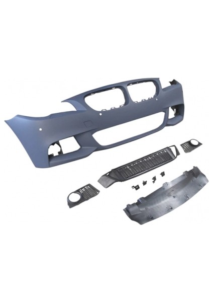 Bmw 5 Serı- 5 Serisi- 2010-2013 Ön Tampon Astarlı(Sıs D.lı Kapak/ızgralı/plaka Plas./far.yık.lı/sen.d)M-Tech Oem No (A51118048668S1) indirimleri
