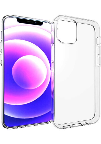 iPhone 14 Plus Uyumlu Nxxa Süper Silikon Kapak-Renksiz indirimleri