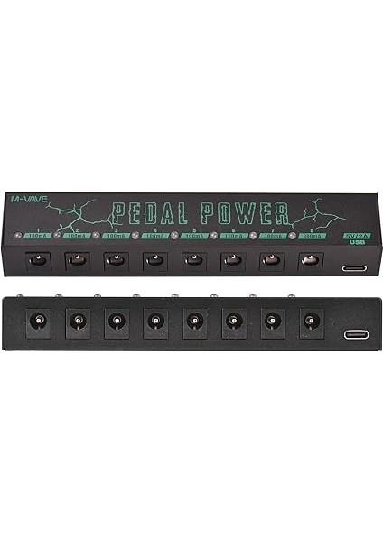 Pedal Gücü Gitar Pedalı Gücü Gitar Efektör Güç Kaynağı 8 Izole Dc Çıkışı fiyatları