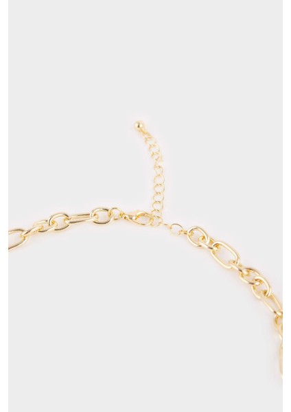 Kadın Çelik Siyah Göz Detaylı Kolye G0329AXNS modelleri