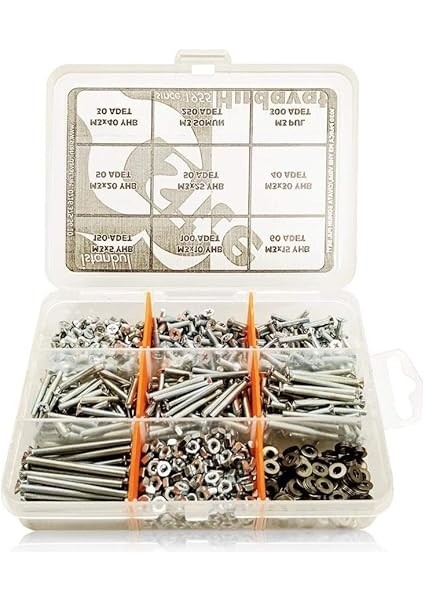 Parça M3 Yıldız Havşa Başlı Vida Civata Somun Pul Seti fiyatları