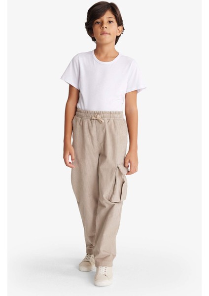 Erkek Çocuk Standart Paça Kadife Pantolon G3106A825WN