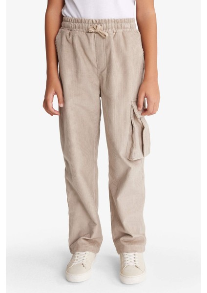 Erkek Çocuk Standart Paça Kadife Pantolon G3106A825WN fırsatları