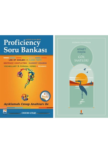 Proficiency Hazırlık Atlama Sınavı Soru Bankası + Göl Saatleri