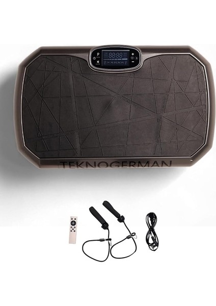 Classic Model Mermer Desenli Vibration Plate, Yüksek Titreşimli Zayıflama, Egzersiz ve Spor Cihazı - Kondisyon ve Spor Aleti