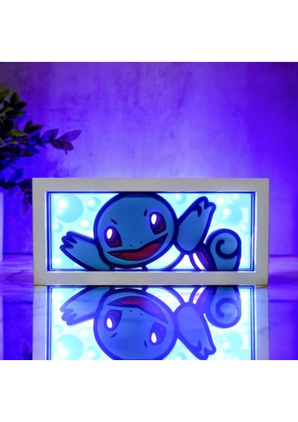 Squirtle - LED Işık Kutusu