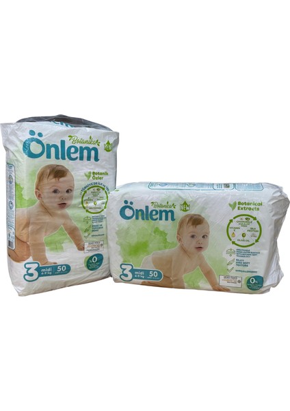Bebek Bezi 3 Numara 50 Li Paket