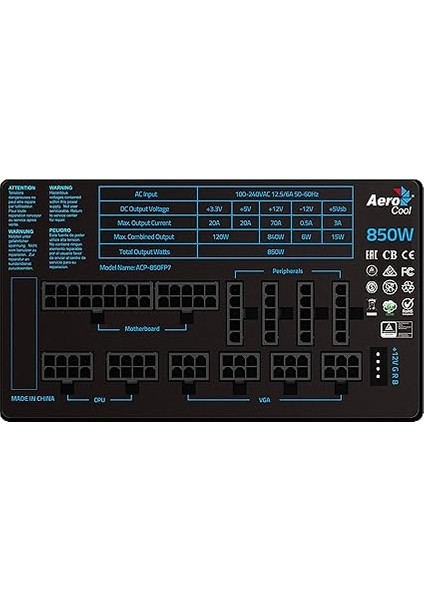 Ae P7P850 Bilgisayar Güç Kaynakları fiyatları