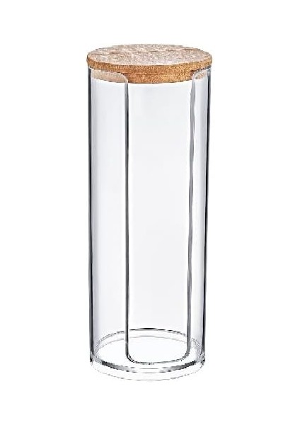 Ahşap Kapak Akrilik Disk Pamukluk Organizeri, Ahşap Kapaklı Pamukluk, Akrilik Pamukluk fiyatları