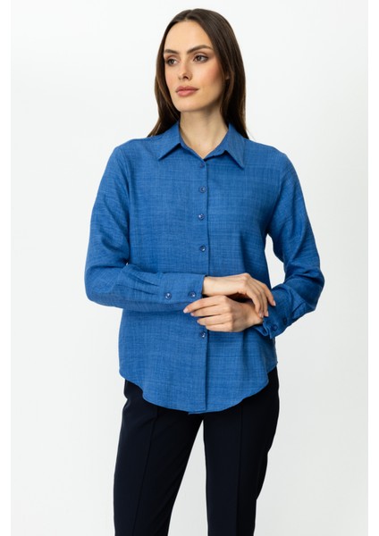 54302 Onteks Keten Gömlek