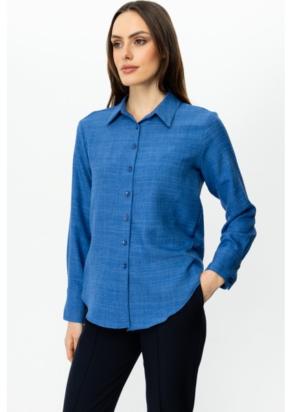 54302 Onteks Keten Gömlek modelleri