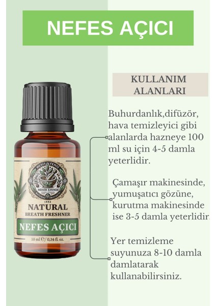 5'li Set Nefes Açıcı Nane ve Okaliptüs Esansiyel Uçucu Yağı Buhurdanlık Yağı Difüzör Esansı 5X10ML modelleri