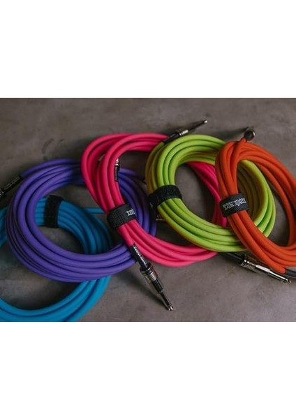 Ballu Örgülü Düz/açılı Enstrüman Kablosu 3.000 Fit Neon Turuncu fırsatları