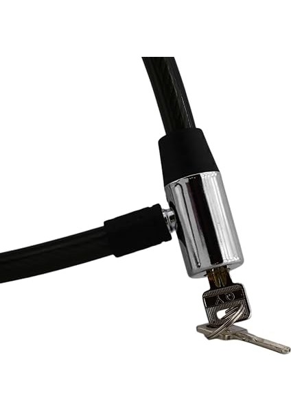 Kilidi 80 cm Halat Zincir Kilit Motosiklet Çelik Kilit Çap 14 Ø Hırsız Önleme Güvenlik fırsatları