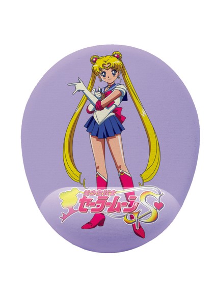Sailor Moon Kaymaz Buruşmaz Kırılmaz Bilek Destekli Mouse Pad