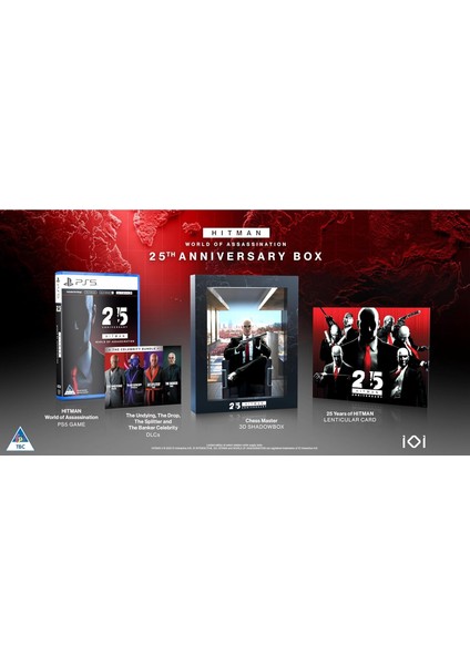 Ps5 Hitman World Of Assassination 25TH Anniversary Edition Oyun