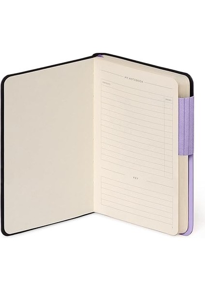 Not Defteri, Boş, Küçük, 192 Sayfa, Yumuşak Pu Kapak, Fsc® Sertifikalı Kağıt, 90 G/m², Aylık Planlayıcı, Adres Defteri, Yer Imi, 9,5 x 13,5 Cm, Renk Lavanta fiyatları