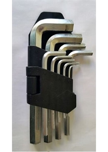 Qtools Allen Anahtar Takım Altı Köşeli 9 Parça Alyan FMA08090