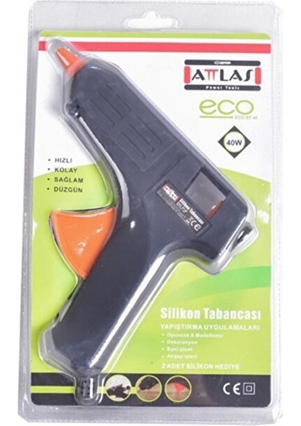 Eco St 40 Sıcak Mum Silikon Tabancası 40 Watt modelleri