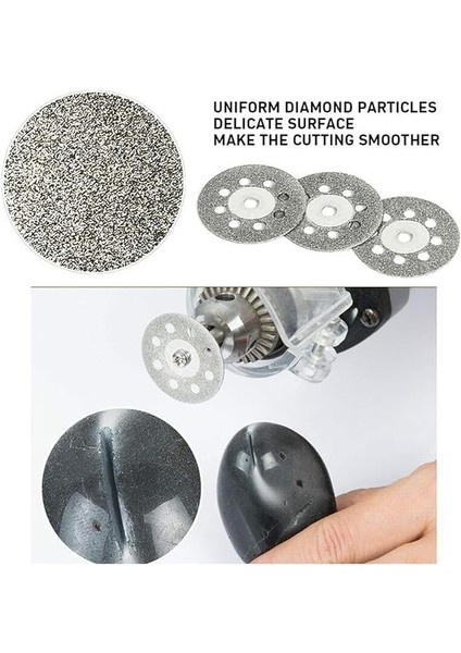 Gravür Makinesi Için Turbo Elmas Mini Daire Testere Bıçak Takımı Cam Metal Mermer Ahşap Kesme Diski fiyatları