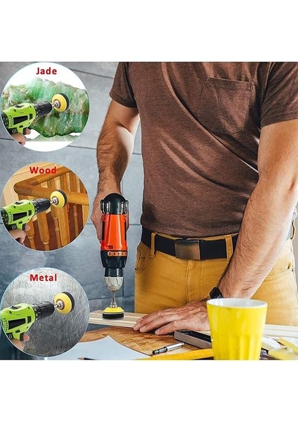 Dremel Tarzı Mini Kalıpcı Vız Vız Için 5cm ve 2.5cm Cırtlı Zımpara Pedi Zımpara Tabanı Seti 4 Parça fırsatları