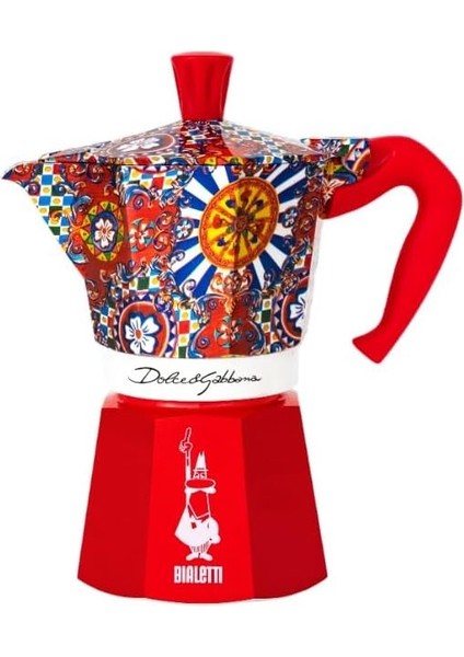 Dolce & Gabbana Mocha Express 3 Fincan Açık Ateş (Kahve Makinesi, Espresso Makinesi, Makinetta)