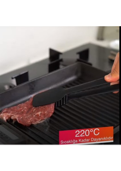 Yanmaz Yapışmaz Plastik Servis ve Izgara Maşası fırsatları