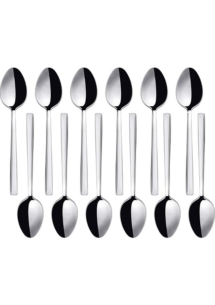 Dalyan Sade 12 Adet Çay Kaşık Takımı