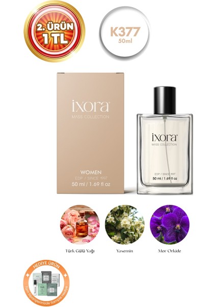 Ixora K377 Velvet Edp Kadın Parfüm 50 ml