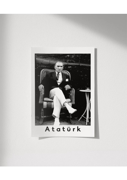 Çerçevesiz Poster Ebedi Lider