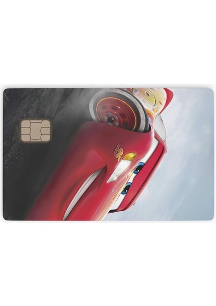 Şimşek Mcqueen 2'li Kart Kaplama Sticker Kredi/banka Kartı Kaplama fırsatları
